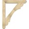 Ekena Millwork Olympic Craftsman Rough Sawn Bracket w/ Offset Brace, Douglas Fir, 6"W x 32"D x 38"H BKT0604X32X38OLY04RDF - alternate 2